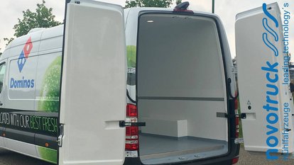 ATP-geprüfter Kühltransporter von novotruck transporter dominos